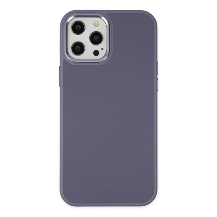 Newface iPhone 12 Pro Max Kılıf Asya Deri Silikon