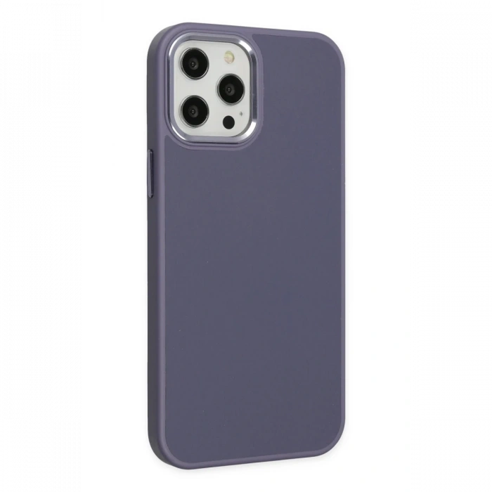 Newface iPhone 12 Pro Max Kılıf Asya Deri Silikon