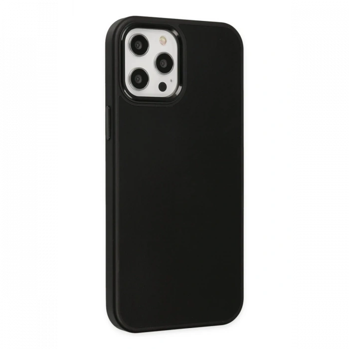 Newface iPhone 12 Pro Max Kılıf Asya Deri Silikon