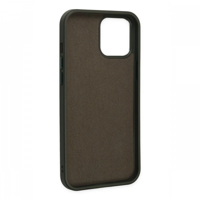 Newface iPhone 12 Pro Max Kılıf Asya Deri Silikon