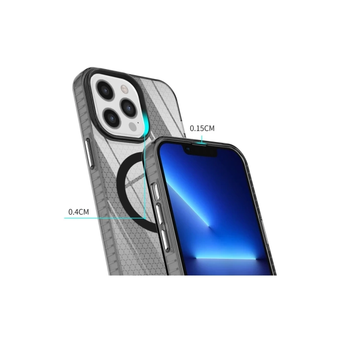 Newface iPhone 12 Pro Max Kılıf Beta Magneticsafe Silikon