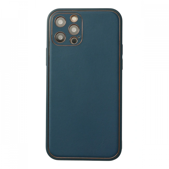 Newface iPhone 12 Pro Max Kılıf Coco Deri Silikon Kapak