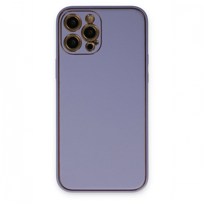 Newface iPhone 12 Pro Max Kılıf Coco Deri Silikon Kapak