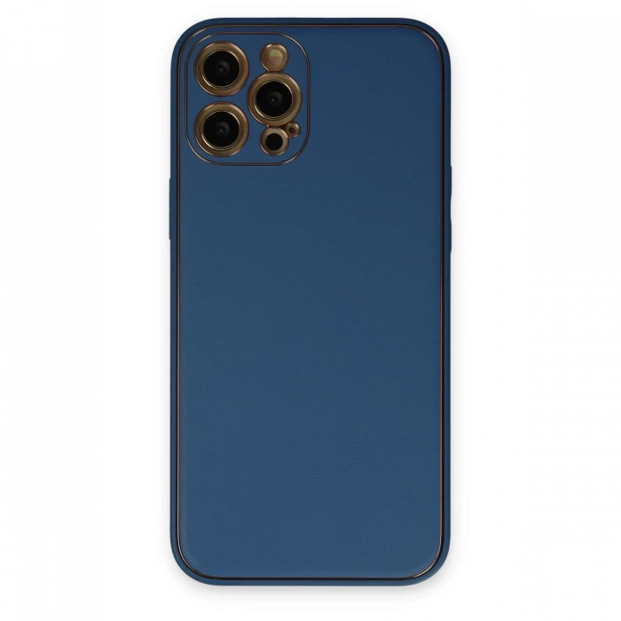 Newface iPhone 12 Pro Max Kılıf Coco Deri Silikon Kapak
