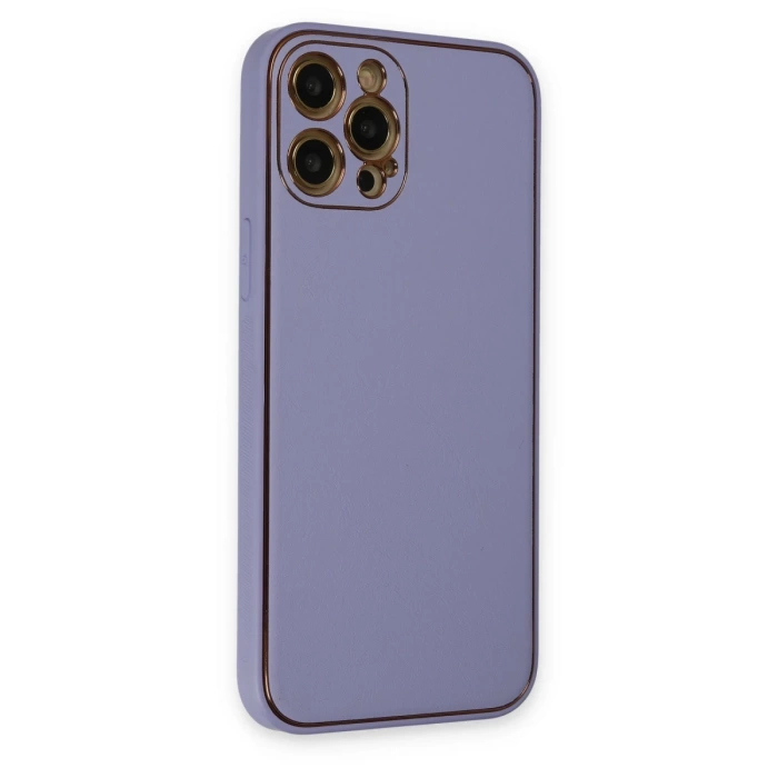 Newface iPhone 12 Pro Max Kılıf Coco Deri Silikon Kapak