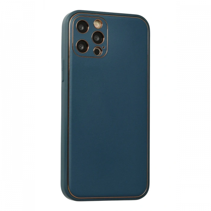 Newface iPhone 12 Pro Max Kılıf Coco Deri Silikon Kapak
