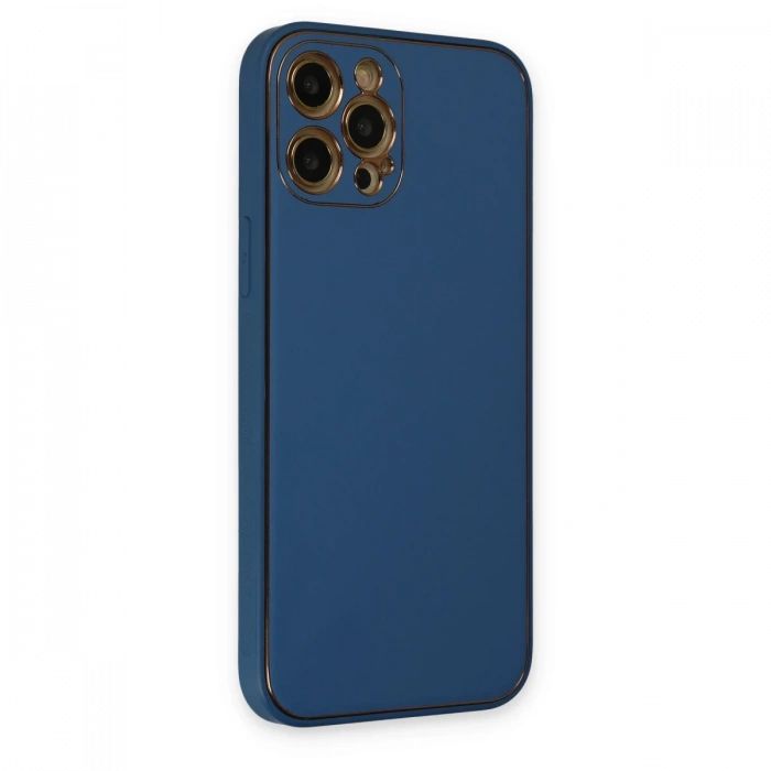 Newface iPhone 12 Pro Max Kılıf Coco Deri Silikon Kapak