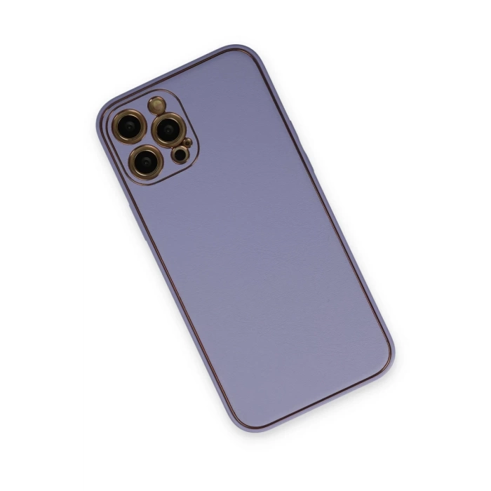 Newface iPhone 12 Pro Max Kılıf Coco Deri Silikon Kapak