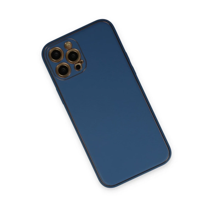 Newface iPhone 12 Pro Max Kılıf Coco Deri Silikon Kapak