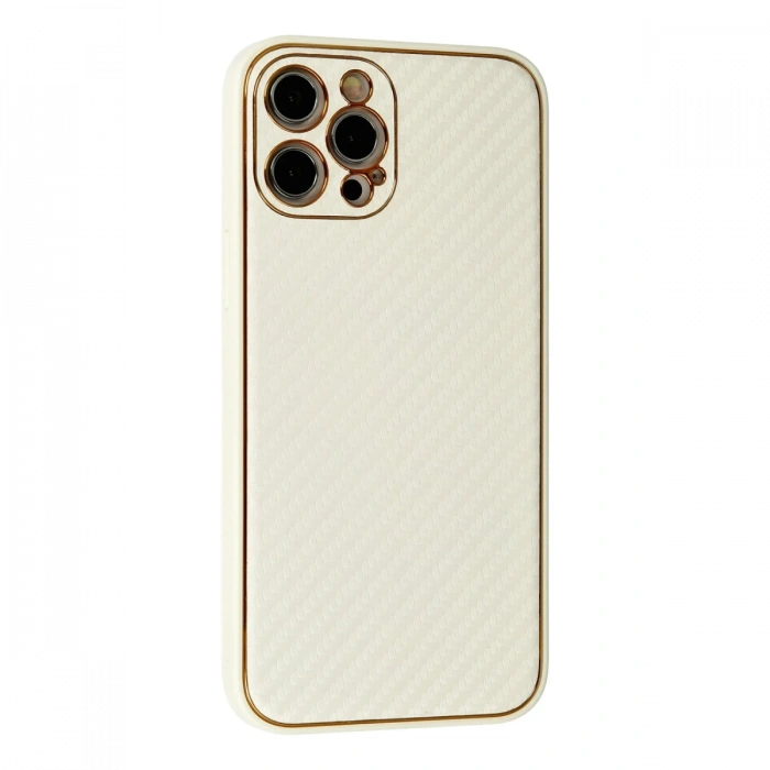 Newface iPhone 12 Pro Max Kılıf Coco Karbon Silikon