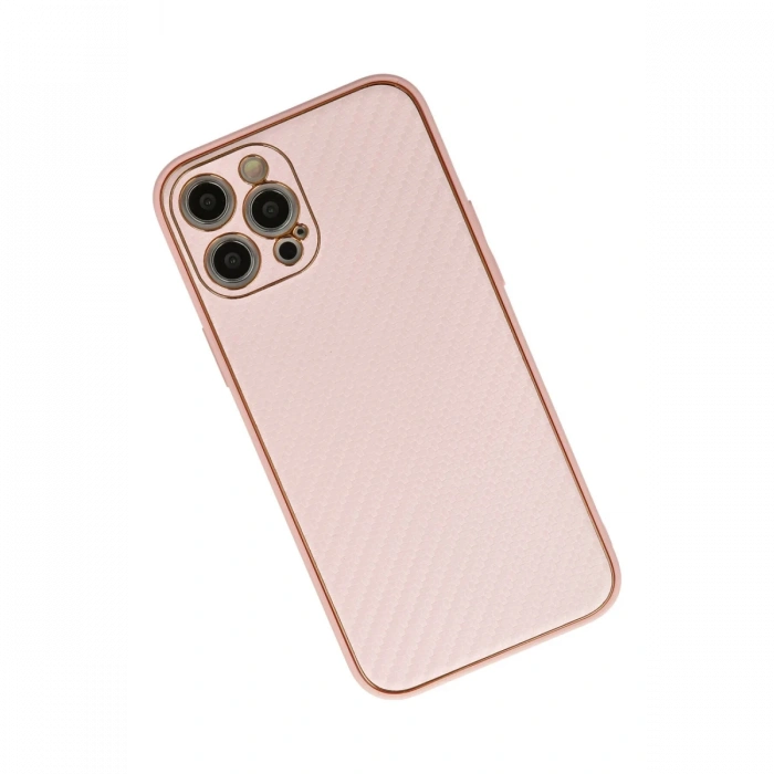 Newface iPhone 12 Pro Max Kılıf Coco Karbon Silikon