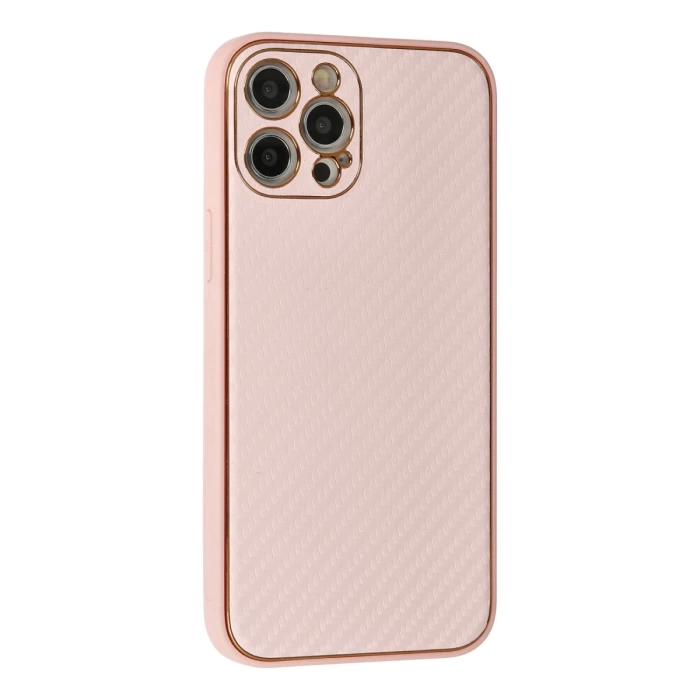 Newface iPhone 12 Pro Max Kılıf Coco Karbon Silikon