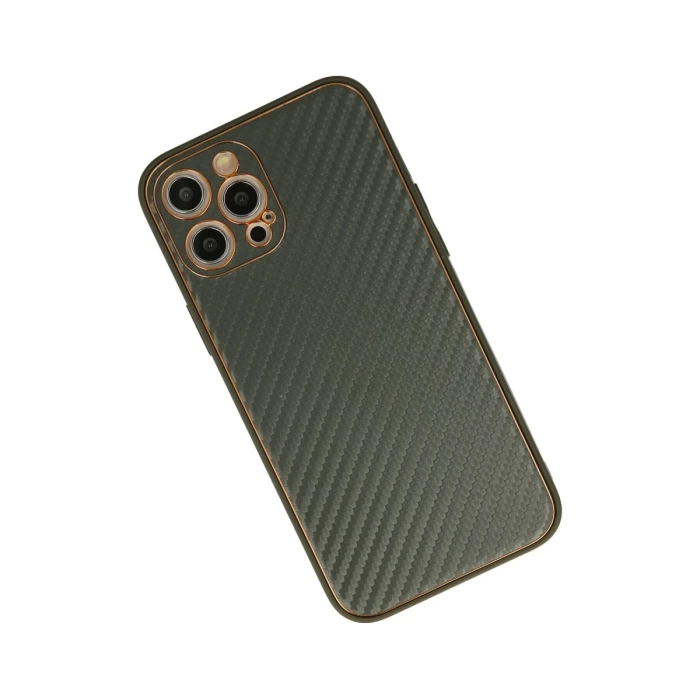 Newface iPhone 12 Pro Max Kılıf Coco Karbon Silikon