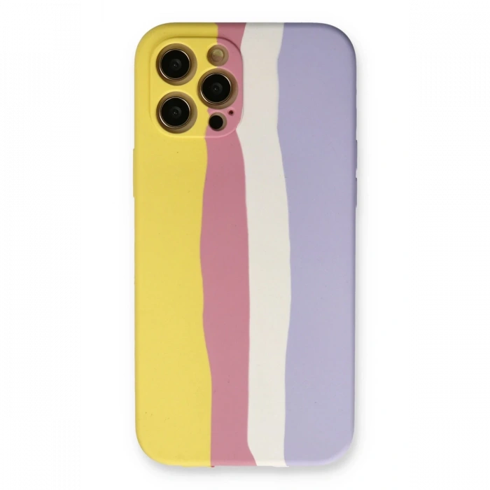 Newface iPhone 12 Pro Max Kılıf Ebruli Lansman Silikon