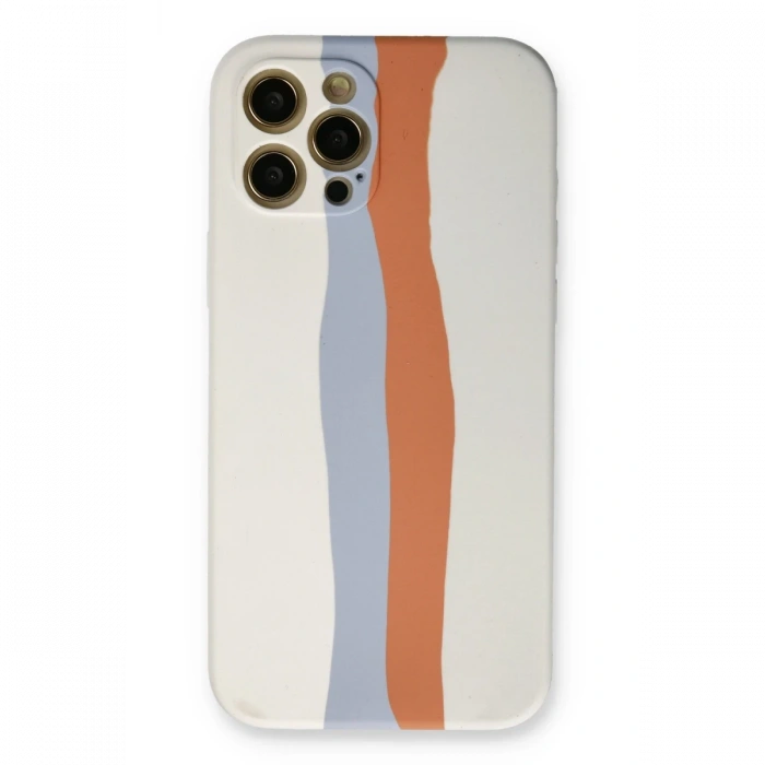 Newface iPhone 12 Pro Max Kılıf Ebruli Lansman Silikon