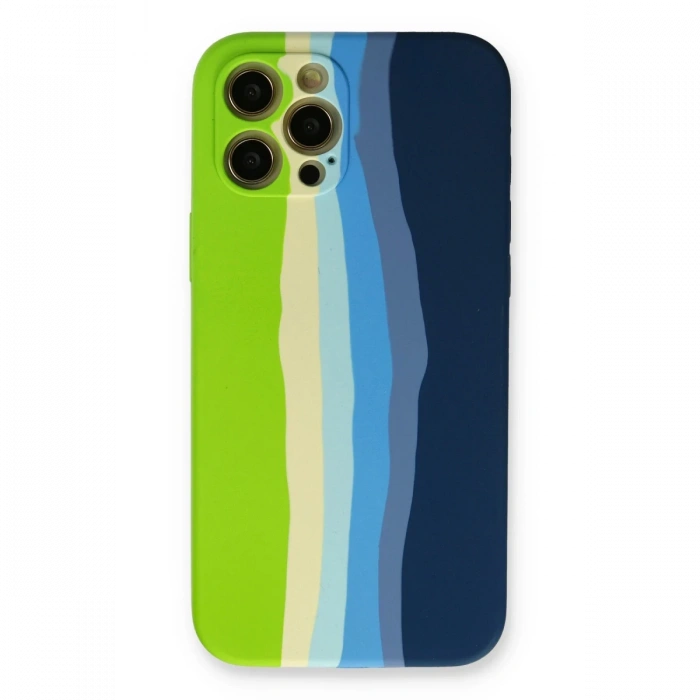 Newface iPhone 12 Pro Max Kılıf Ebruli Lansman Silikon