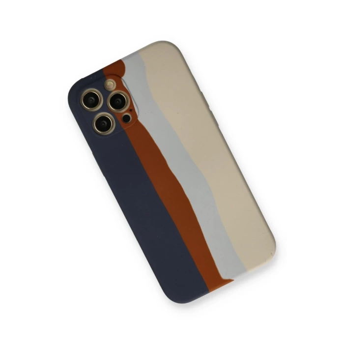 Newface iPhone 12 Pro Max Kılıf Ebruli Lansman Silikon