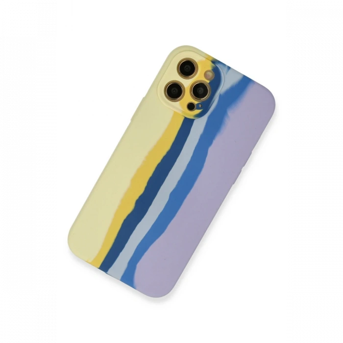 Newface iPhone 12 Pro Max Kılıf Ebruli Lansman Silikon
