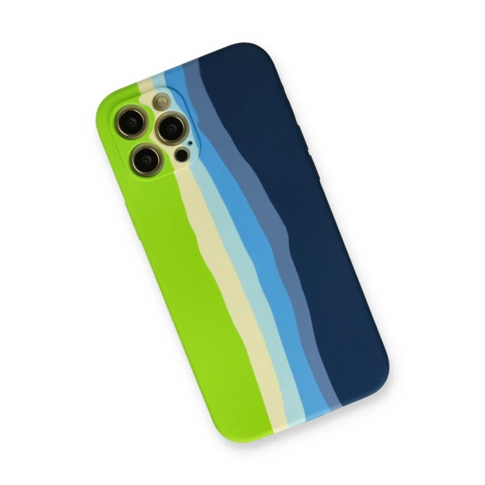 Newface iPhone 12 Pro Max Kılıf Ebruli Lansman Silikon