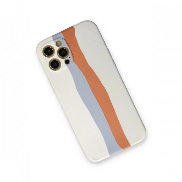 Newface iPhone 12 Pro Max Kılıf Ebruli Lansman Silikon