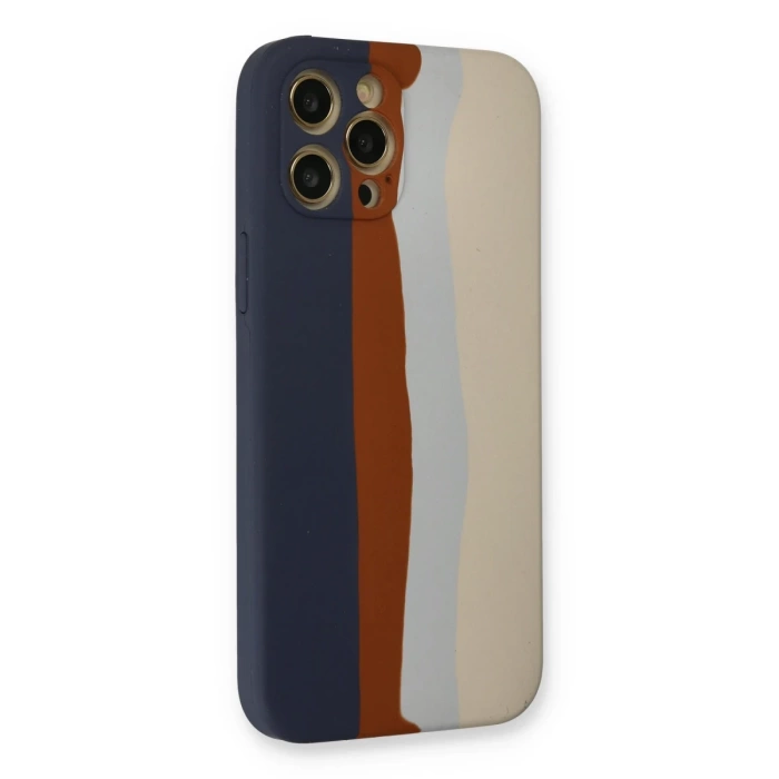 Newface iPhone 12 Pro Max Kılıf Ebruli Lansman Silikon