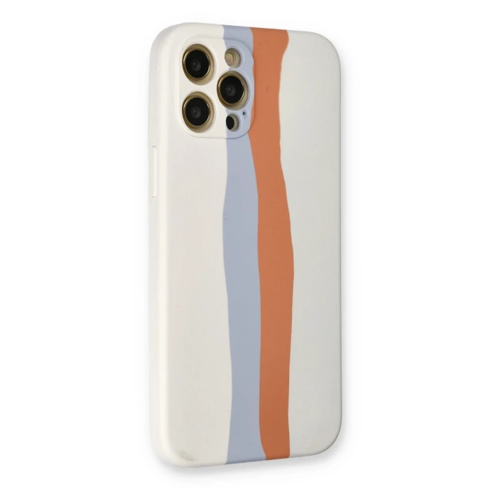 Newface iPhone 12 Pro Max Kılıf Ebruli Lansman Silikon