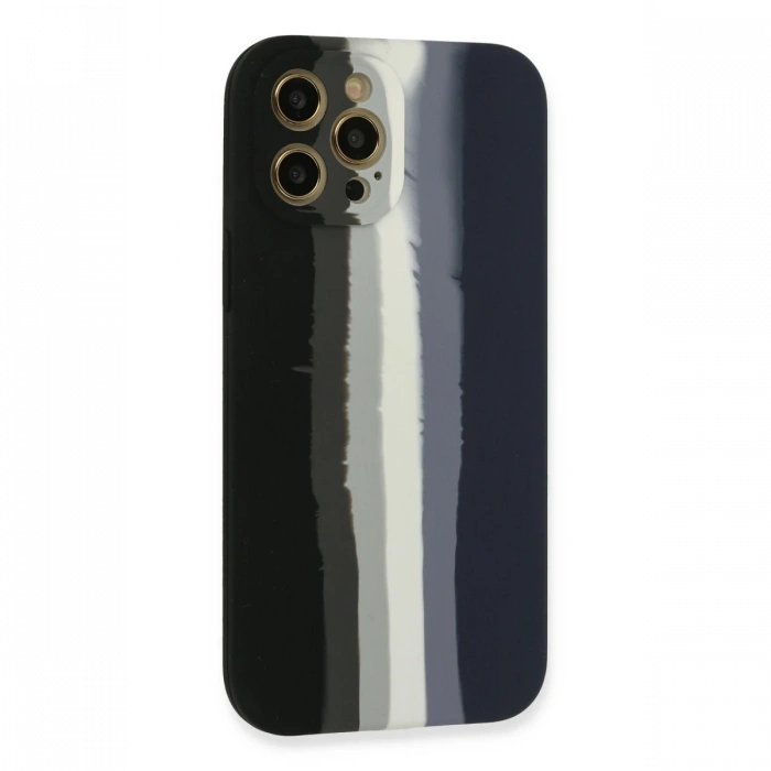 Newface iPhone 12 Pro Max Kılıf Ebruli Lansman Silikon
