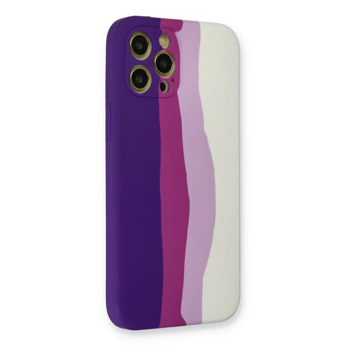 Newface iPhone 12 Pro Max Kılıf Ebruli Lansman Silikon