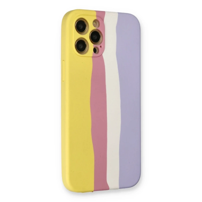Newface iPhone 12 Pro Max Kılıf Ebruli Lansman Silikon