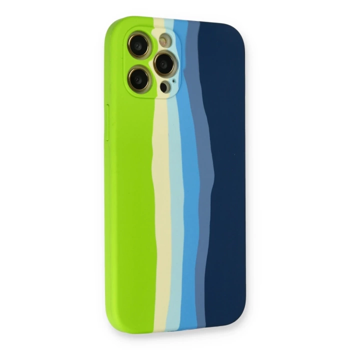 Newface iPhone 12 Pro Max Kılıf Ebruli Lansman Silikon