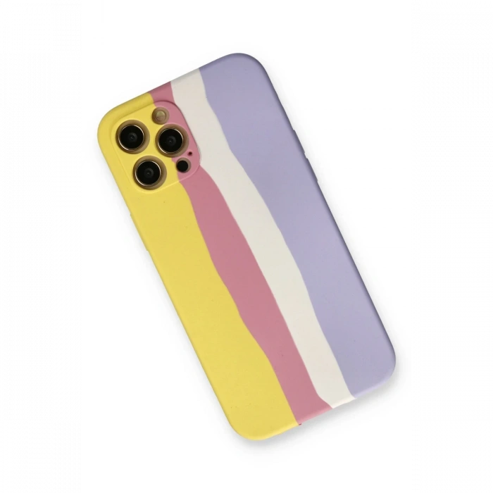 Newface iPhone 12 Pro Max Kılıf Ebruli Lansman Silikon