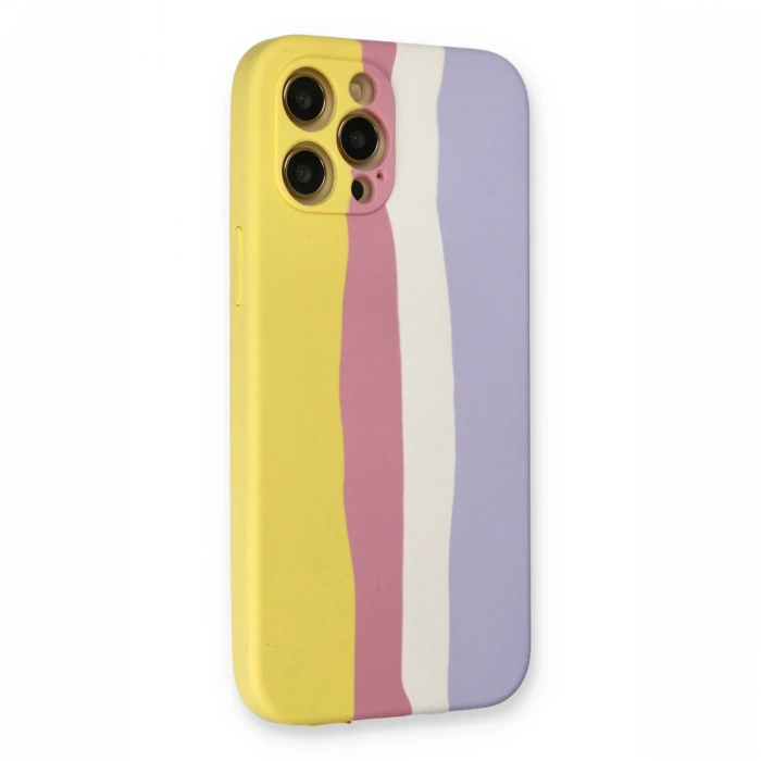 Newface iPhone 12 Pro Max Kılıf Ebruli Lansman Silikon