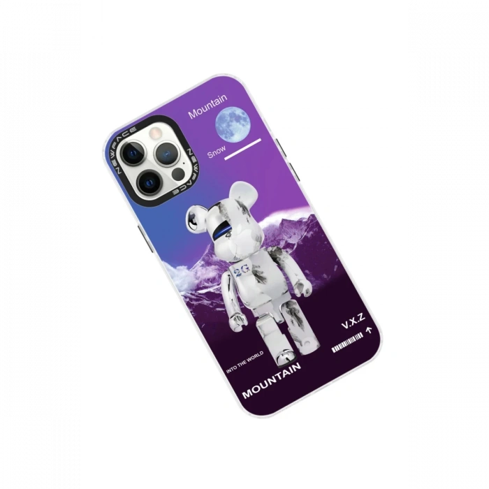 Newface iPhone 12 Pro Max Kılıf Estoril Desenli Kapak