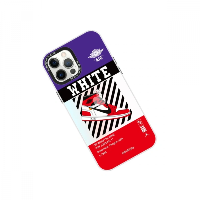 Newface iPhone 12 Pro Max Kılıf Estoril Desenli Kapak