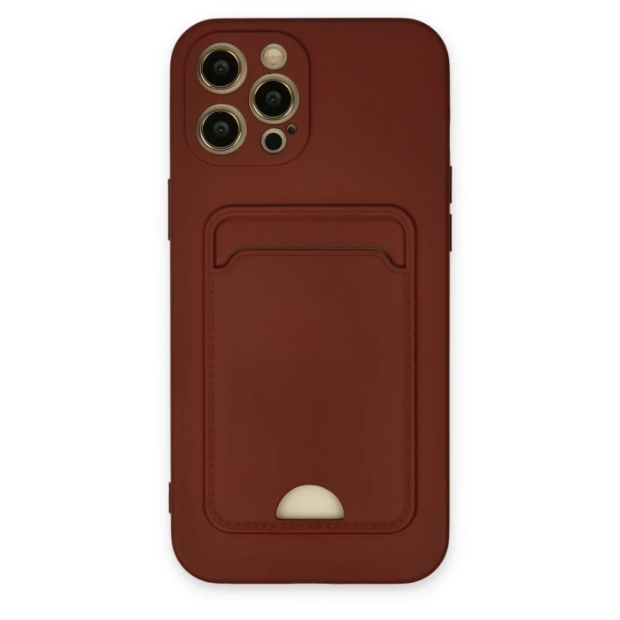 Newface iPhone 12 Pro Max Kılıf Kelvin Kartvizitli Silikon