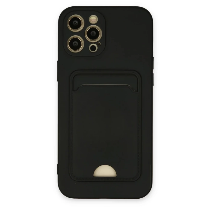 Newface iPhone 12 Pro Max Kılıf Kelvin Kartvizitli Silikon