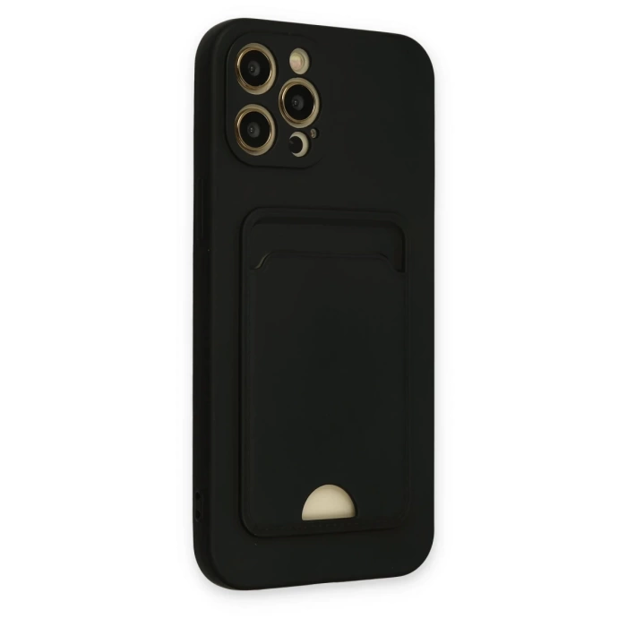 Newface iPhone 12 Pro Max Kılıf Kelvin Kartvizitli Silikon