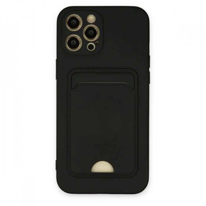 Newface iPhone 12 Pro Max Kılıf Kelvin Kartvizitli Silikon