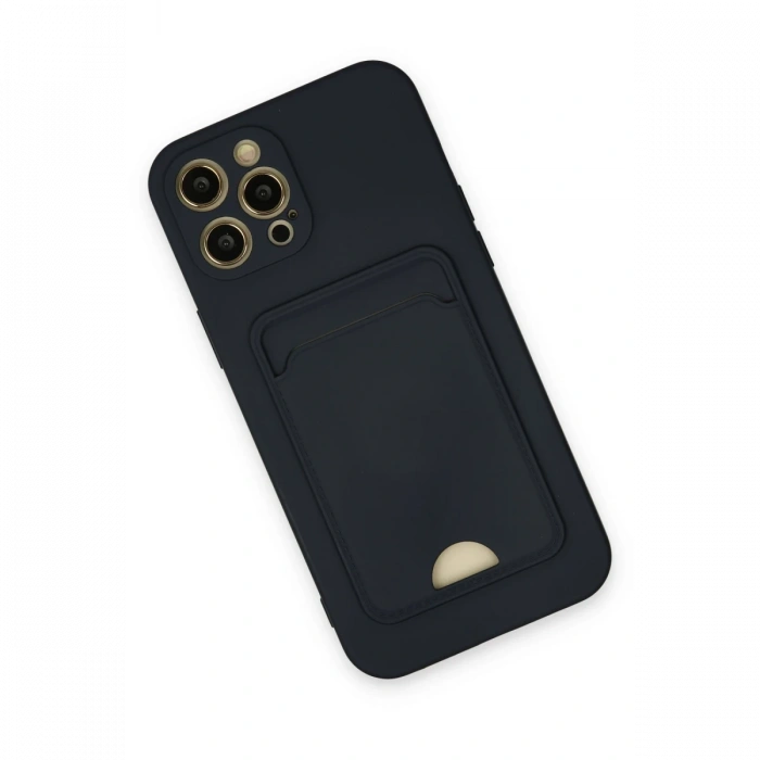 Newface iPhone 12 Pro Max Kılıf Kelvin Kartvizitli Silikon