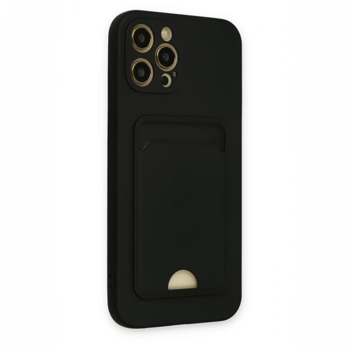 Newface iPhone 12 Pro Max Kılıf Kelvin Kartvizitli Silikon