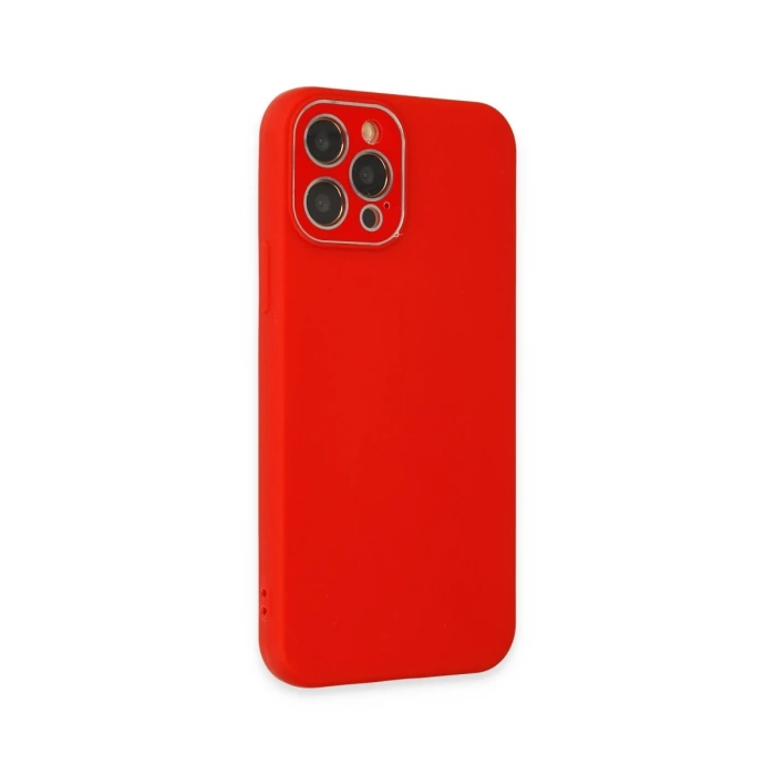 Newface iPhone 12 Pro Max Kılıf Lansman Glass Kapak