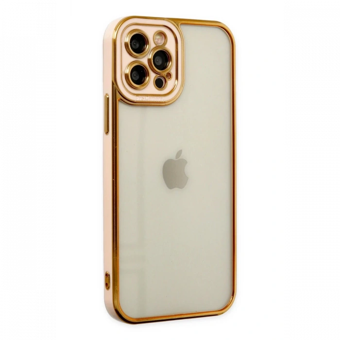 Newface iPhone 12 Pro Max Kılıf Liva Lens Silikon