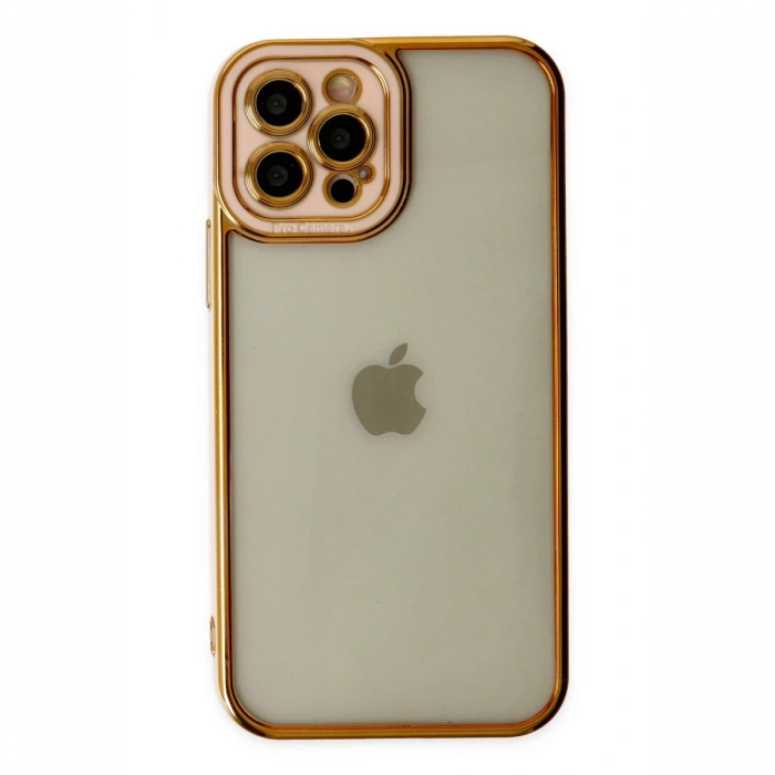 Newface iPhone 12 Pro Max Kılıf Liva Lens Silikon