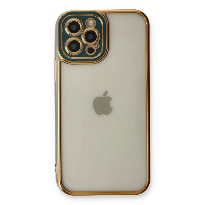 Newface iPhone 12 Pro Max Kılıf Liva Lens Silikon