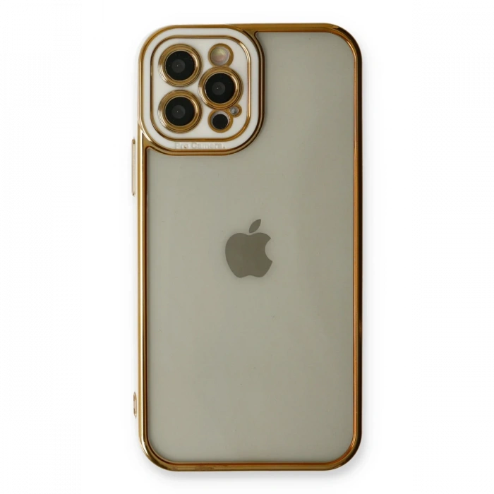 Newface iPhone 12 Pro Max Kılıf Liva Lens Silikon
