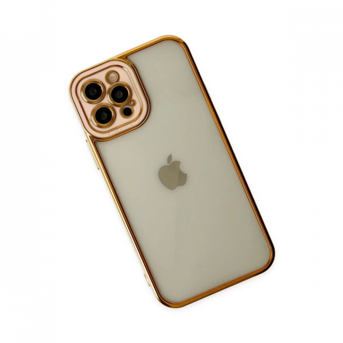 Newface iPhone 12 Pro Max Kılıf Liva Lens Silikon