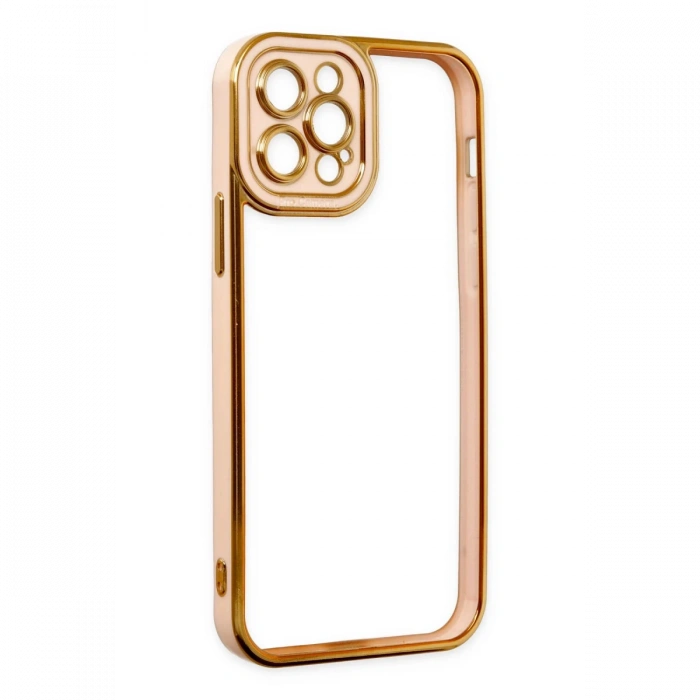 Newface iPhone 12 Pro Max Kılıf Liva Lens Silikon