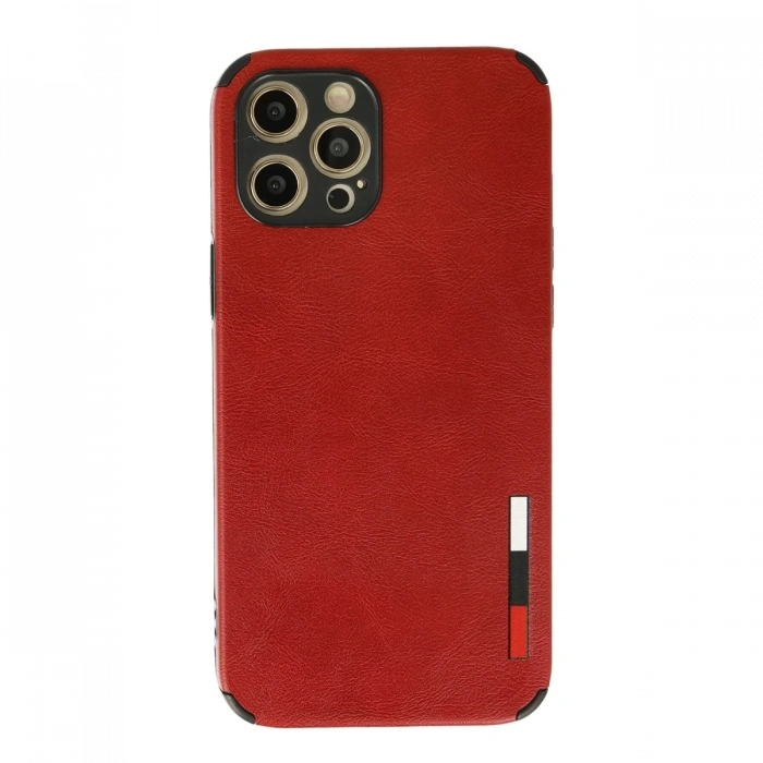 Newface iPhone 12 Pro Max Kılıf Loop Deri Silikon