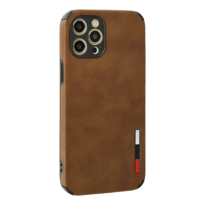 Newface iPhone 12 Pro Max Kılıf Loop Deri Silikon