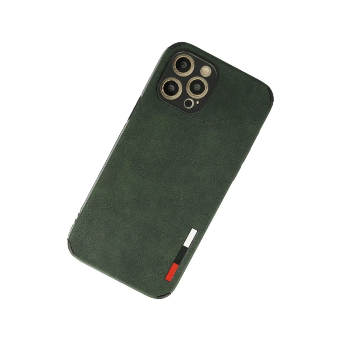 Newface iPhone 12 Pro Max Kılıf Loop Deri Silikon